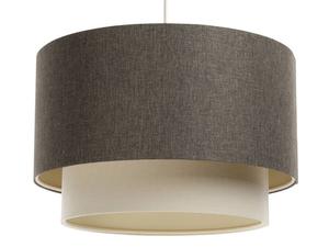 Подвесной светильник BPSKoncept Duo BOHO ELEGANT, кремовый - экрю - графитовый - 50 x 31 x 102 см