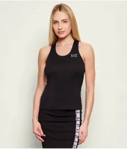 Топ slim fit Ea7, черный