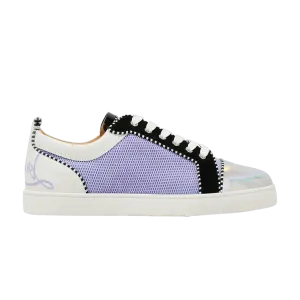 Кроссовки Christian Louboutin Fun Louis Junior Flat Version Multi, серебряный