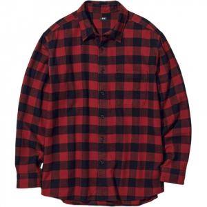 Футболка Unisex UNIQLO, Кораллово-красная