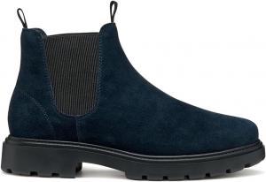 Мужские современные ботинки-анклы Geox, темно-синий