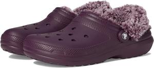 Классические сабо Crocs унисекс для взрослых на флисовой подкладке, Plush Plum