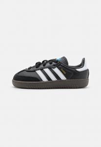 Полукеды Samba adidas Originals, цвет core black/footwear white