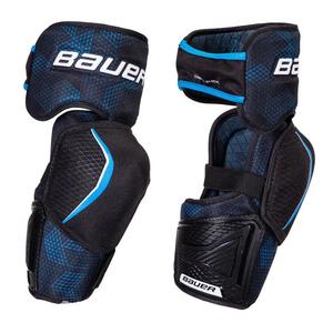 BAUER S21 X молодежный и взрослый набор хоккейной защиты, Baoluer нагрудник, щитки, налокотники, 3 предмета, взрослые налокотники M