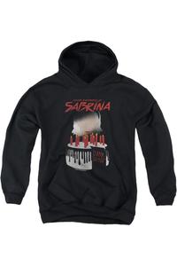 Толстовка с капюшоном "Chilling Adventures Of Sabrina: Темное Крещение" для молодежи Gildan, черный