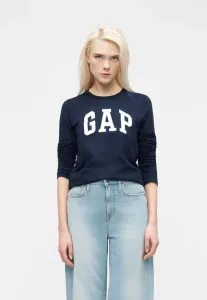 Футболка с длинными рукавами и круглым вырезом Gap, Navy Uniform