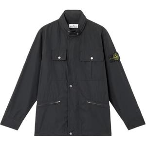 Куртка с нашивкой компас STONE ISLAND, черный