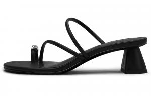 Сланцы Composite Sole Slide высотой 5 см женские CHARLES&KEITH, черный