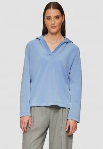 Худи s.Oliver BLACK LABEL Hoodie, Hellblau/Light Blue