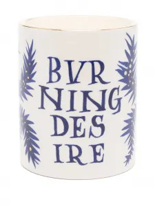 Свеча ruan hoffmann burning desire, 350 г, 10,5х8,5 см, L'Objet, нейтральные цвета