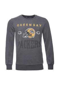 Свитшот Green Bay Packers для всех фанатов Green Bay Packers Re:Covered, серый