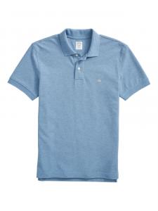 Рубашка поло с вышитым логотипом Brooks Brothers, синий