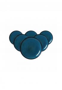 Голубые десертные тарелки bali ø 20,5 см 6 шт Bali Ritzenhoff & Breker