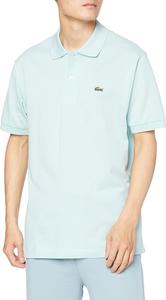 Классическая рубашка-поло Lacoste L.12.12 с коротким рукавом, синий/бирюзовый