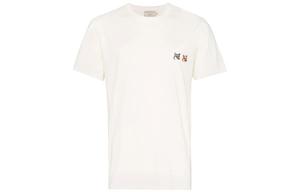 Футболка Man Cotton Logo Maison Kitsune, белый