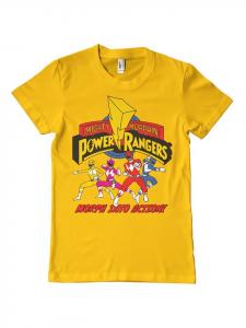 Футболка Morph Into Action T-Shirt в золоте Power Rangers