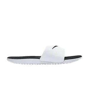 Кроссовки Nike Kawa Slide 'White Black', белый