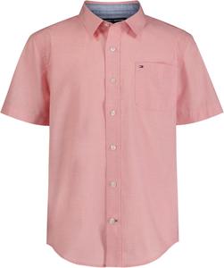 Рубашка Tommy Hilfiger Blue Skies с короткими рукавами для мальчиков (для детей старшего возраста), End On End Dubarry