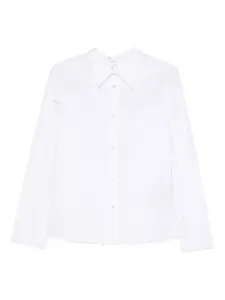 Хлопковая рубашка Aspesi, белый