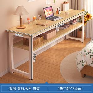 Стол 160 см Naijia, двухслойный деревянный цвет, для дома, девичьей спальни, настенный, простой дизайн, рабочая станция