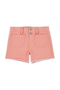 Детские хлопковые шорты DOUBLE SHANK SHORT Levi'S, оранжевый