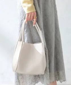 Мягкая сумка-тоут из искусственной кожи Avv, цвет Ivory