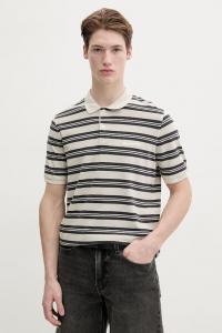 Хлопковая поло Marc O'Polo, бежевый