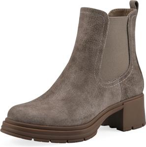 CLIFFS BY WHITE MOUNTAIN Ботильоны-челси на каблуке с амортизирующей подошвой Cliffs от White Mountain для женщин, модель Mingo