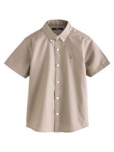 Рубашка на пуговицах классического кроя Next, бежевый