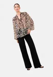 Блузка с галстуком Lipsy, Neutral Animal