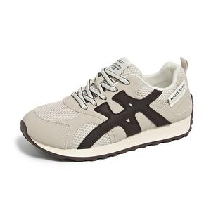 TONYBEAR Повседневные туфли женские, средний топ, бежево-коричневый/желтый/ангорово-красный