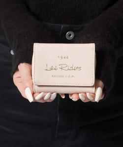 Женский кошелек Lee с застежкой-молнией и трехсекционным креплением из искусственной кожи