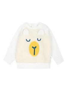 Stella McCartney Kids толстовка из органического хлопка, нейтральный цвет