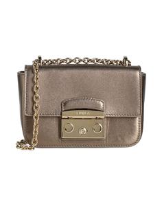 Сумка через плечо Furla, бронзовый