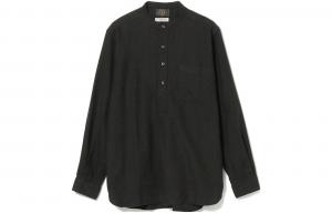 Beams Мужская черная рубашка