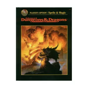 Player's Option - Spells & Magic (1st Printing), Advanced Dungeons & Dragons (2nd Edition) - Player's Guides & Books, твердый переплет
