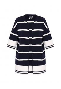 Вязаный кардиган DreiMaster Maritim, темно-синий