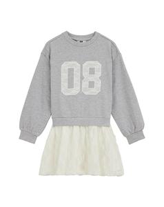 WE Fashion Платье в светло-сером цвете