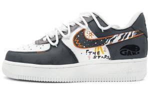 Кроссовки Nike Air Force 1 Skateboarding Low-top, темно-синий/серый/белый