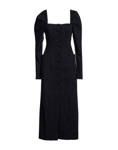 Платье миди Ganni, полуночно-синий