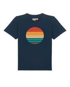 Рубашка watabout.kids Retro Sunset Ocean, темно-синий