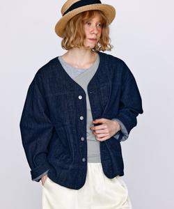 Джинсовая куртка "КЕЛЕН" с V-образным вырезом Kelen, цвет Navy