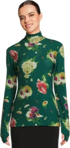 Norma Kamali Женская водолазка с длинным рукавом Slim Fit