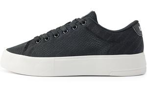 Kappa Бесподобные низкие скейтерские кроссовки унисекс черные, цвет Black-990