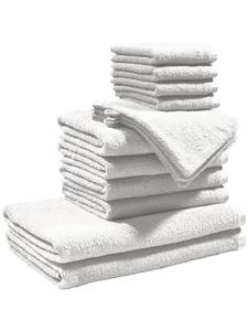 Redbest  Набор махровой ткани, легкий, 14 предметов, цвет Oceanside, белый
