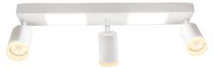 Потолочный светильник Nettlife Frankenhausen 3-flammig, белый - металл - 8 x 17 x 51 см