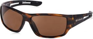 Мужские солнцезащитные очки Columbia Utilizer Wrap, Matte Tort W/ Black Rubber Polarized
