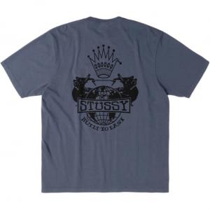 Футболка Stüssy с принтом Stussy, синий