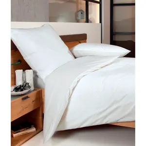 Постельное белье Janine «DAVOS 6505/», на молнии, цвет opalgrau