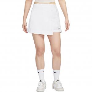 Спортивная юбка-шорты Essential Women's Woven Nike, белый/черный